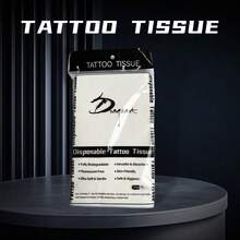 70 piezas/140 piezas Toallitas húmedas desechables para tatuajes, suministros de limpieza de tatuajes, paños de limpieza suaves y duraderos, adecuados para eliminación de maquillaje, papel de tatuaje, limpieza de tinta de tatuaje, usuarios de salón de tatuajes y spa - Multicolor - Ver 4