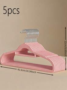 5/10/20/30/40/50 chiếc, Đen/Trắng/Hồng/Xám, Móc treo quần áo phủ nhung, Móc treo quần áo dày dặn, chống trượt, không đường nối, Dụng cụ sắp xếp quần áo gia đình, Sử dụng được cả khi khô và ướt, Tiết kiệm không gian, Chống va đập, Bền chắc - Nhiều màu - Xem 21