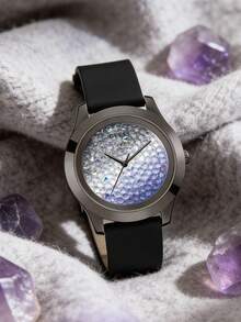 Guess Women's Quartz Watch, Stainless Steel Case, Leather Strap, Quartz Mechanical Waterproof, Suitable For Daily Gatherings And Other Occasions W1223L4 - Blue - View 1