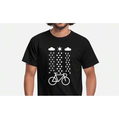 The Best Funny Cycling T-Shirts - We Love Cycling Magazine Is Suitable For Everyday Casual Wear, Comfortable Short-Sleeve Shirt, Suitable For All Seasons, Machine Washable, Men's Clothing, Men's Patterned T-Shirts, Women's Patterned T-Shirts, Men's Apparel, Patterned T-Shirts, Cool T-Shirts, Men's, Men's Clothing, Fun Shirts, Summer Tops, Summer, Vacation Outfits, 100% Cotton Black T Shirt, Unisex