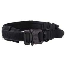 1 paquete de collares tácticos para perros con asas, collares para mascotas ajustables con hebillas de metal pesado, almohadillas de nailon suaves y transpirables, adecuados para perros medianos a grandes - Multicolor - Ver 29