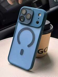 适用于 17/17 Air/17 Pro/17 Pro Max 的哑光半透明镜头保护壳，支持磁吸无线充电 - A - 查看 10