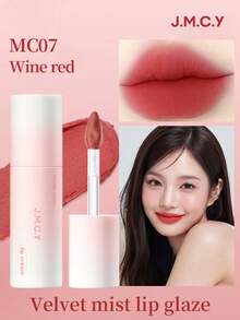 J.M.C.Y Son bóng nhung lì, lâu trôi, không dính, phù hợp cho học sinh - MC07 RƯỢU VANG ĐỎ - Xem 1