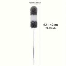 Extendable Telescopic Microfiber Duster Flexible Bendable Head Washable Reusable Hand Cleaning Tool For High Ceiling Fan Furniture Cobweb Car Interior Household Cleaning - Multicolor - View 6