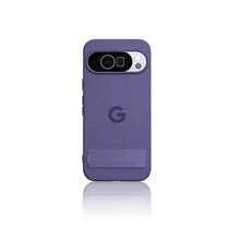 Ốp lưng điện thoại có chân đế bằng vải nhung, tương thích với Pixel 6, 6A, 6 Pro, 7, 7 Pro, 7A, 8, 8A, 8 Pro, 9, 9 Pro, 9A, 10, 10 Pro, 10 XL, 10A - Màu tím đậm - Xem 4