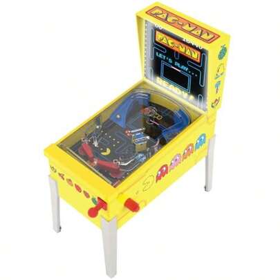: Mini Arcade Pinball - Serie coleccionista de Lujo Luces y Sonidos Juego de Mesa clásico desafíos de Disparo de Habilidades Juguete con Licencia Adultos y s a Partir de 3 años-109