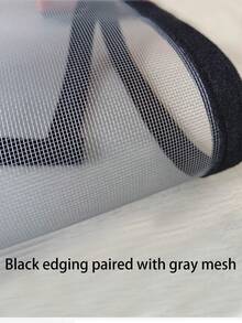 High Quality Anti-Mosquito Window Screen Mesh, Suitable For Doors And Windows, Ventilating And Transparent, Effectively Blocks Mosquitoes, Flies And Other Insects - Black-edged Gray Mesh - View 7