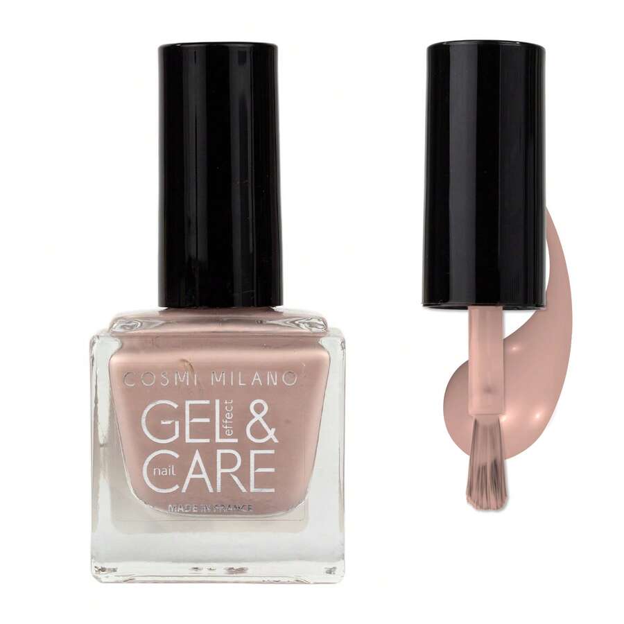 COSMI MILANO Made In The UK. One 8ml Nail Polish With A Moisturizing And Nourishing Treatment And A Professional Salon Gloss Finish. With A Glossy Glass Effect, Natural Clear Gel, Long Lasting, Quick Drying For Elegant And Professional Nail Care. - ROSA VINTAGE 211 - 查看 1