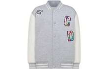 DIOR Quarterly New Products FW22 Baseball Jacket Gray Kids' Grey - Xám - Xem 1
