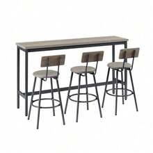 Dining Table & Chair Sets - Gray - View 5