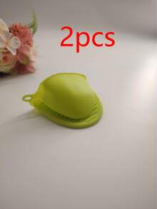 1 chiếc găng tay silicon chịu nhiệt hai ngón, găng tay nhà bếp dùng cho bát đĩa, nướng bánh, nấu nướng. - Xem 12