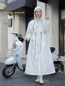 Zhengyu Industrial (Jiangsu) Co., Ltd 时尚雨衣，加厚防水女式雨衣，女式雨衣，旅行，徒步，骑行雨衣，男女通用防风雨衣，防水长款雨衣，户外防水雨衣，毕业典礼，祝贺毕业，便携工具，夏季必备，夏季便携，雨衣/雨夹克/防水外套 - 女款雨衣 - 查看 5