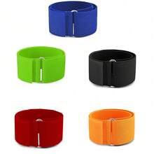 2-4-6 Pcs Adjustable Elastic Leg Bands, Durable Elastic Straps Suitable For Outdoor Activities, Team Building Events, Family Sports Competitions, Equipped With Elastic Hooks, Perfect For Christmas And Easter - Multicolor - View 9