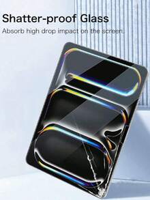 1 miếng dán màn hình cường lực, tương thích với iPad/Galaxy Tab/Pad SE/HONOR Pad/Mi Pad, cũng phù hợp với MatePad Air, chống trầy xước, cảm ứng nhạy. - Trong sáng - Xem 12