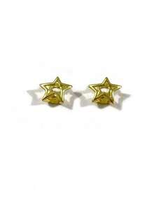 2pcs Asymmetrical Pentagram Shiny/Zirconia Fashion Tooth Jewelry, Suitable For Party, Daily Wear, Holiday Gift - Multicolor - View 8