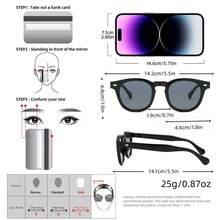 3pcs Retro Rivet Small Frame PC Decorative Fashion Glasses, Minimalist Versatile High-End Unisex Driving Fashion Glasses - Multicolor - View 8