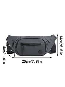 New Waterproof Large Capacity Men's Chest Bag, Casual Versatile Outdoor Waist Bag, Daily Commuter Bag, Men's Outdoor Bag - Multicolor - View 16