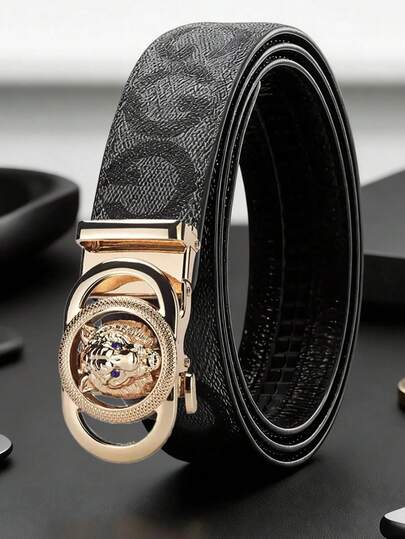 Men's Leather Belt, Versatile Casual Pants Belt