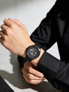 FOSSIL Stainless Steel Everyday Commute Essential Watch, Minimalist & Fashionable BQ2621 - Black - View 3