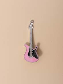 1 chiếc kẹp tóc hình đàn guitar rock - Phụ kiện tóc phong cách punk, phù hợp với tóc mái. - 1 chiếc kẹp tóc ghita nhỏ ngộ nghĩnh - Xem 14