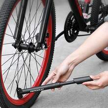 Portable Bike Pump High Pressure Handheld Inflator With Dual Fits Presta & Schrader Lightweight Tire Pump Road Mountain Bikes Outdoor Cycling Maintenance With Ergonomic Grip - 1 - 查看 6