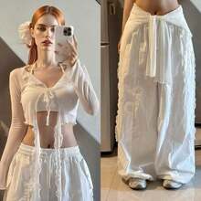 1pc Shiny Jazz Dance New Sexy Sequin Flowy Top, Belly Dance Chiffon Shawl Shoulder Sleeve Shawl, Hip Scarf, Waist Scarf, Skirt, Suitable For Stage Performance, Nightclub, Disco, Festival, Party, Banquet - 彩色 - 查看 4