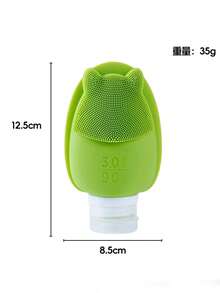 1 cái/4 cái Chai silicon đựng đồ du lịch có thể tái sử dụng, dầu gội, sữa tắm, mỹ phẩm, kem dưỡng da, phụ kiện du lịch dạng bóp. - Nhiều màu - Xem 15