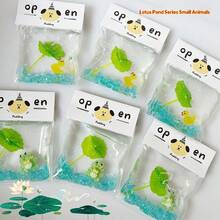 这款创意组合设计玩具，融合了青蛙和小鸭的造型，采用优质慢回弹材料制成，触感光滑柔和，质地细腻。清新雅致的色调带来轻柔舒适的体验，兼具装饰魅力和舒缓的触感感受。 - 彩色 - 查看 8
