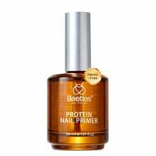 Beetles 30ML HEMA-Free Acid-Free Protein Nail Primer, Professional Large Refill Size Nail Prep For Acrylic & Gel Polish, Salon & Home DIY Manicure Essential - 30ML Clear Protein Nail Primer - 查看 8