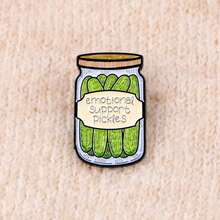 1pc Lapel Enamel Pins And Brooches Badge Pins For Backpacks Bags Backpack Cool Decoration Friend For Gifts - 彩色 - 查看 7