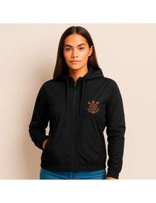 Corinthians Windbreaker, New Orange, Motorcycle Jacket - 黑色 - 查看 3
