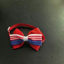 Bộ 2 chiếc nơ đeo cổ cho thú cưng họa tiết ngôi sao và sọc yêu nước. - Nhiều màu - Xem 5