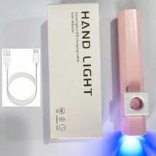 双光源效率更高，UV/LED混合无线便携式美甲固化灯，专为女性设计，生活必备，速干美甲灯。 - 彩色 - 查看 13