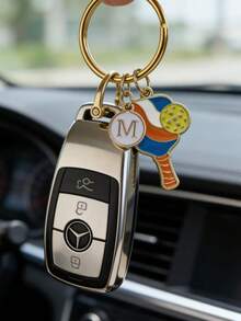 Customized Metal Enamel Pickleball Keychain, Gift For Pickleball Enthusiasts Gifts For Mother, Father, Graduation, And Teacher - Multicolored Pickles - View 11