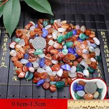Galets naturels, pierres de rivière lisses et colorées pour jardinière de succulentes, décoration de aquarium, aménagement paysager de pot de fleurs - Multicolore - Voir 10