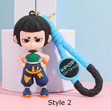 1pc Witcher Cartoon PVC Soft Keychain - Anime Peripheral Small Gift - Fashion Bag Accessory, Cartoon Character Design, Versatile, Best Small Gift For Daily Wear Or Giving To Friends - Multicolor - View 19