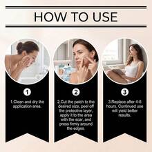 透明疤痕遮盖贴 - 多功能，可遮盖瑕疵和隐藏身体缺陷（非化妆品） - 查看 2