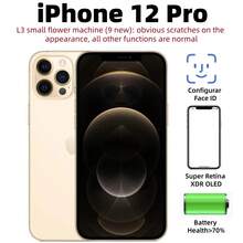 (9 New Items) Apple IPhone 12 Pro, Dual SIM Dual Standby, Battery Health >70%, Used - Good Condition - Multicolor - View 22