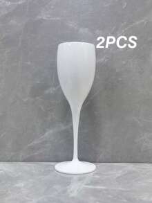 1件客製化壓克力香檳杯，防碎耐壓字母刻印玻璃杯，適用婚禮祝酒、單身派對、畢業典禮與生日派對 - 多色 - 查看 14