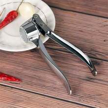 1pc Garlic Press, Manual Garlic Mincer, Garlic Crusher, Ginger Mincer, Kitchen Gadget Home Essentials Kitchen Gadgets Kitchen Essentials - Small - View 11