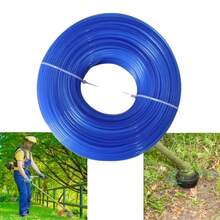 30M Lawn Mower Grass Rope, Universal Durable Nylon Grass Rope, 2.4mm Round, Serrated Brush Cutter Accessories, Garden Weeding Tools, Garden Tools - 2.4mm*30m - View 2