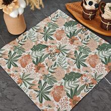 IOOJA 20/50pcs 2-Ply Unfolded Size 33*33cm Hand-Painted Floral Pattern Party Napkins, Disposable Tissue Paper Suitable For Theme Parties, Essential For Company Events, Friends Gatherings - Multicolor - View 4