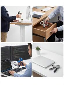 Dụng cụ tập luyện cổ tay có thể điều chỉnh lực cản, phạm vi lực cản từ 11 đến 132 pound (5 đến 60 kg), dành cho nam, nữ, vận động viên và người tập thể dục, phụ kiện thiết yếu cho phòng tập gym. - Nhiều màu - Xem 11