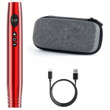 1pc Wireless Tattoo Pen, Professional Eyebrow, Lip, Eyeliner Permanent Makeup Tattoo Machine, Suitable For Artists - Multicolor - View 8