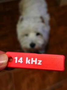 14kHz Dog Whistle - Not A Toy, Extremely Loud Sound May Hurt Ears. Special For Dog Training, Keep Away From People And Other Animals - Multicolor - View 3