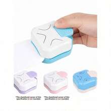 3-In-1 Mini Corner Rounder, R4/R7/R10mm Corner Cutter, DIY Paper Trimmer, Card Scrapbook Hole Punch - Multicolor - View 3