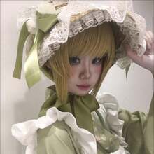Lolita Floral Lace Bonnet Hat, BNT Style, Blending Of Chinese And Western Elements, Straw Hat - Flower Lace Hat - View 11