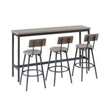 Dining Table & Chair Sets - Gray - View 5