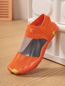 Nuevos zapatos para cruzar arroyos en verano, zapatos de agua para nadar y bucear, zapatos de playa para hombres y mujeres, zapatos deportivos de secado rápido y antideslizantes para fitness, yoga, pesca y viajes - Naranja - Ver 5