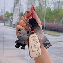 Ốp bảo vệ chìa khóa xe hơi bằng TPU, phù hợp với chìa khóa xe Focus, Kuga, Mondeo, vỏ giữ chìa khóa thông minh - Chất liệu TPU mềm bền, bảo vệ lý tưởng. - A - Xem 12